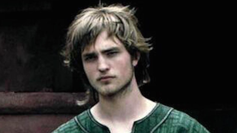 Robert Pattinson scowls