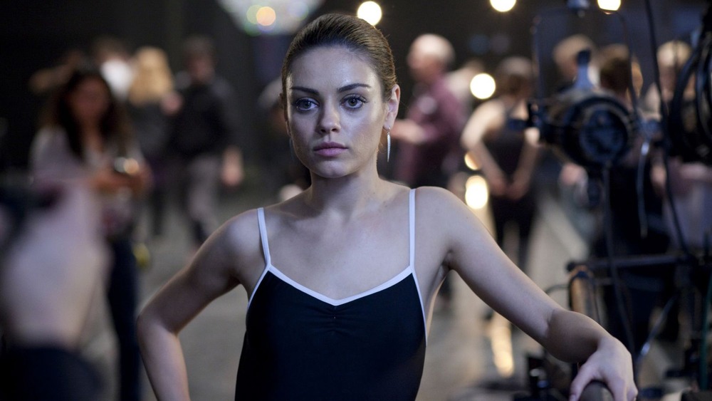 Mila Kunis as Lily in rehearsal in Black Swan