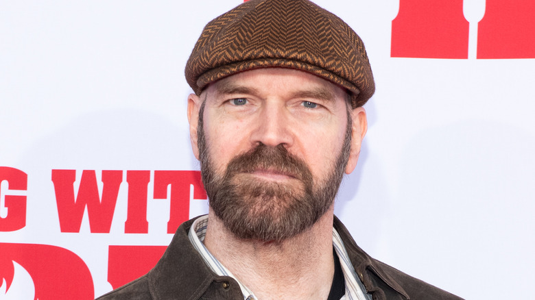 Tyler Mane on the red carpet