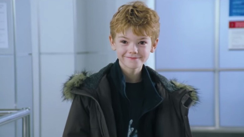 Thomas Brodie-Sangster smiling