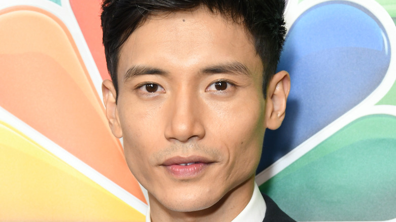 Manny Jacinto on red carpet