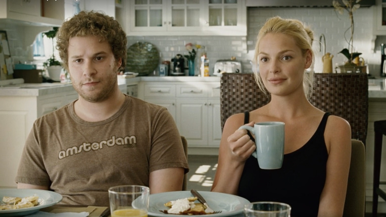 Seth Rogan and Katherine Heigl in Knocked Up