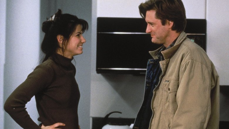 Sandra Bullock and Bill Pullman in While You Were Sleeping