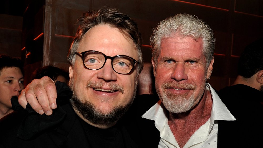 Guillermo Del Toro and Ron Perlman