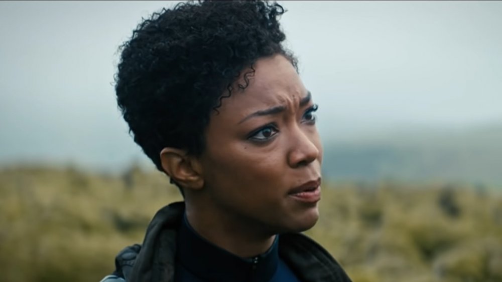 Sonequa Martin-Green as Michael Burnham on Star Trek: Discovery