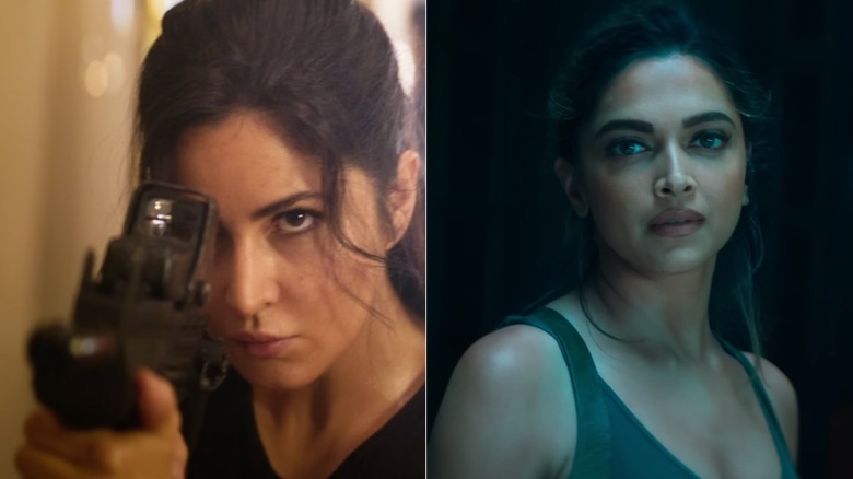 Katrina Kaif in Tiger Zinda Hai, Deepika Padukone in Pathaan