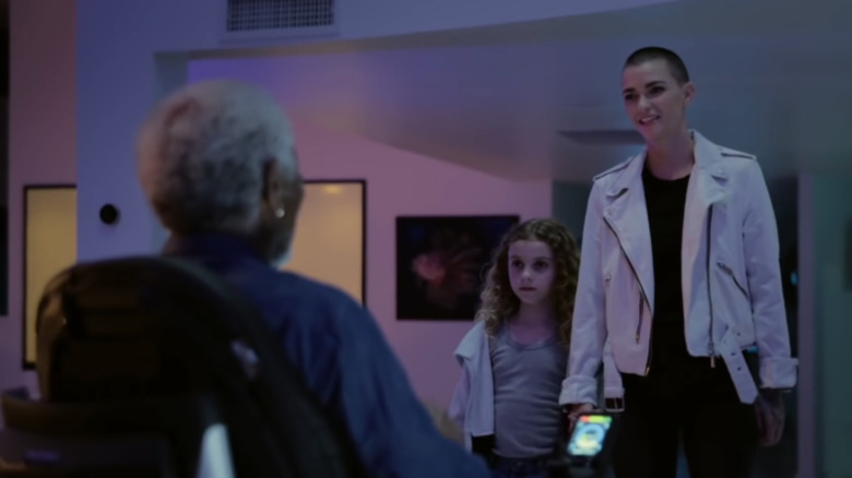 Ruby Rose talks with Morgan Freeman