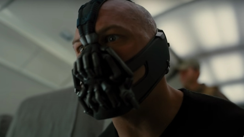 Bane looks intense.