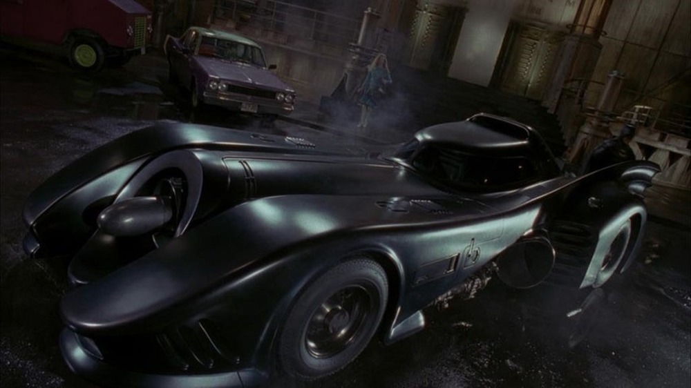 Batmobile parked