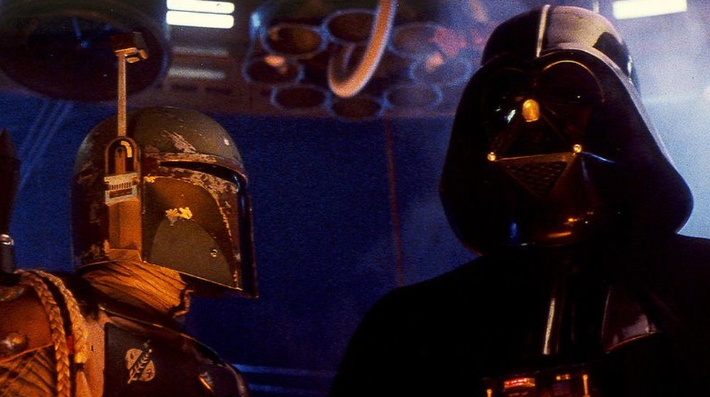 Boba Fett and Darth Vader in The Empire Strikes Back