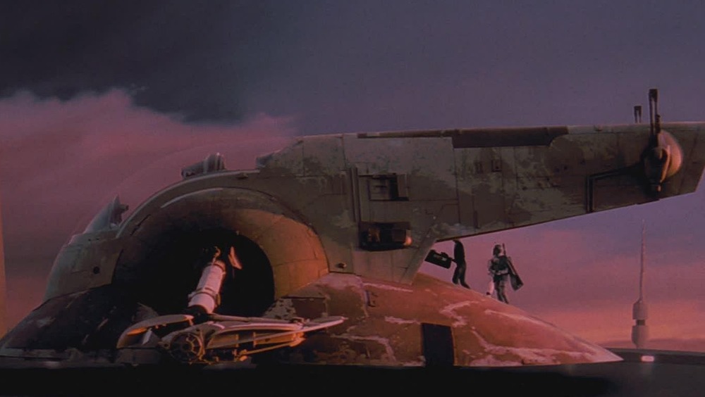 Slave I in The Empire Strikes Back