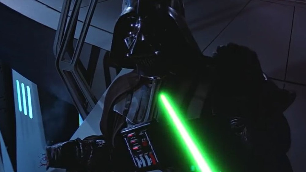 Vader defeated by Luke