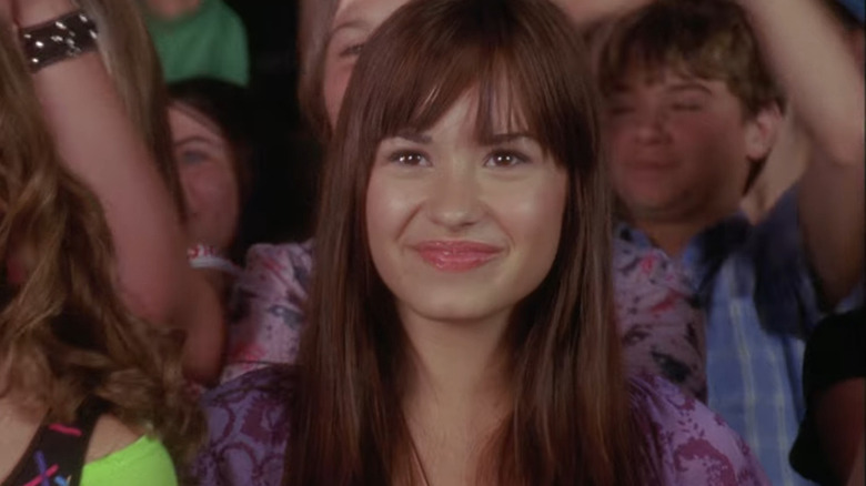 Mitchie smiling in "Camp Rock."