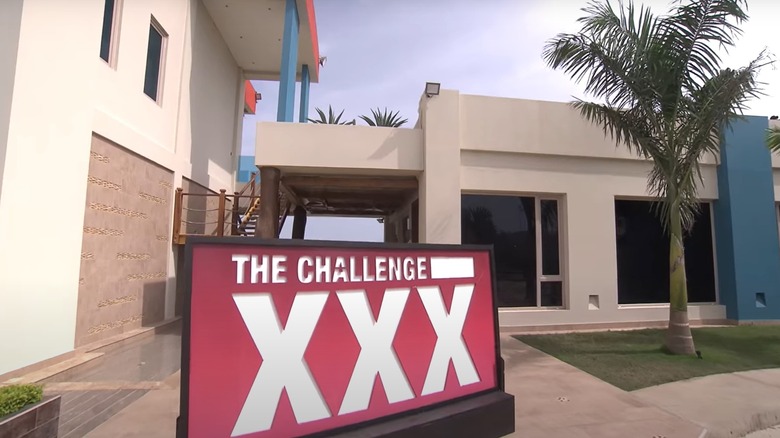 A typical house used on The Challenge