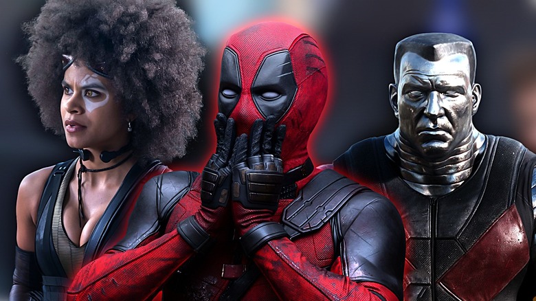 Domino, Deadpool, and Colossus