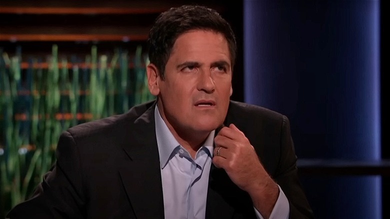 Mark Cuban scowls