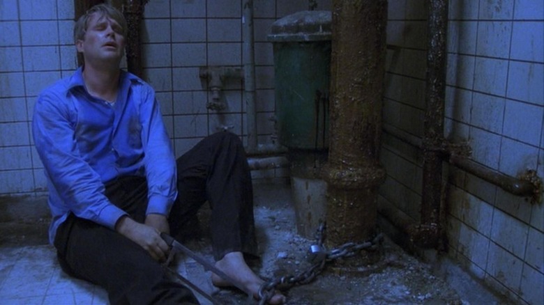 Cary Elwes in "Saw"