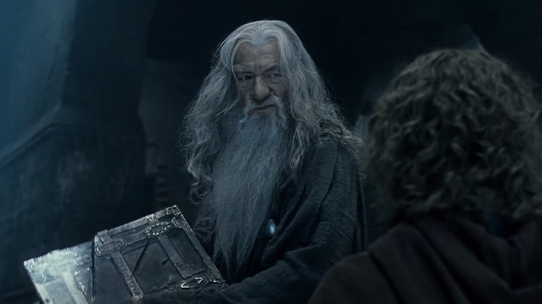 Gandalf looking disgusted