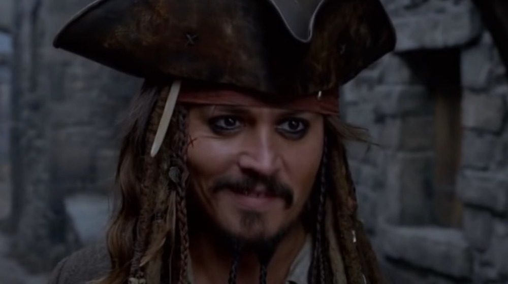 Jack Sparrow after a daring escape