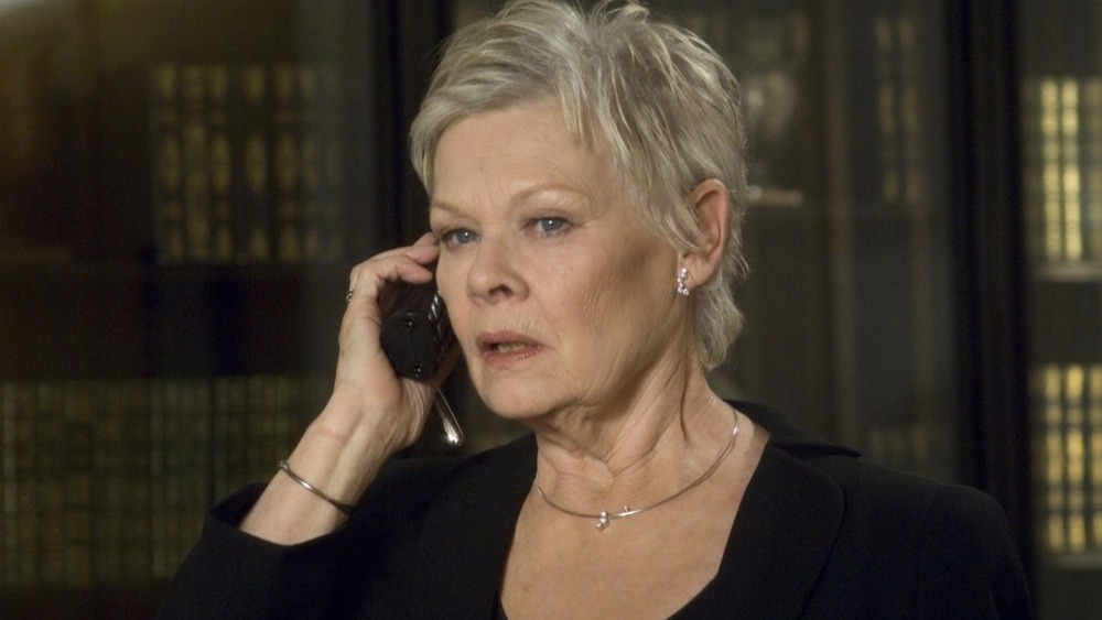 Judi Dench makes call