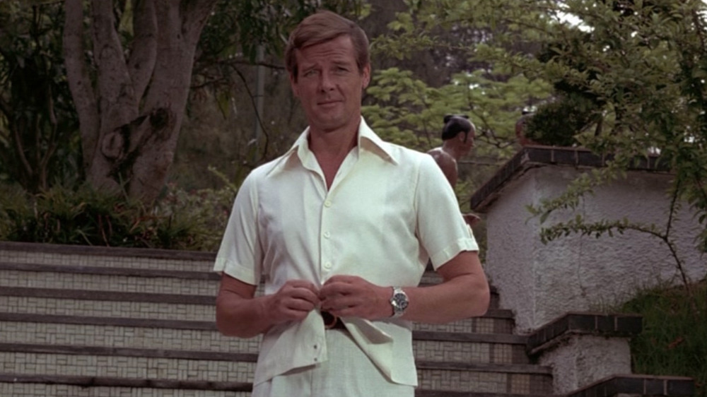 Roger Moore as James Bond