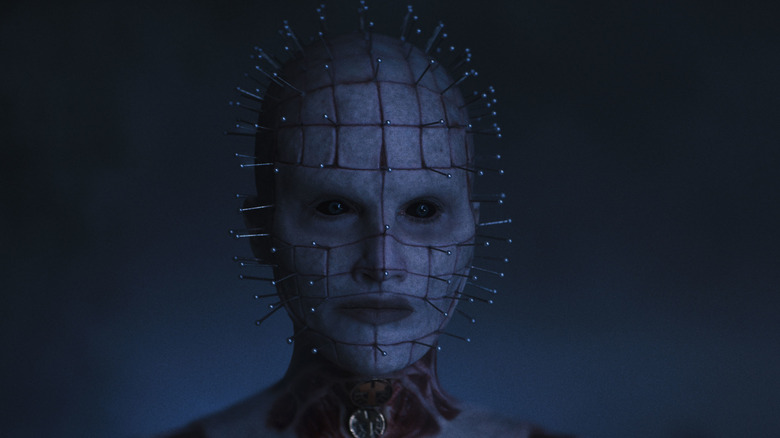 Female Pinhead staring