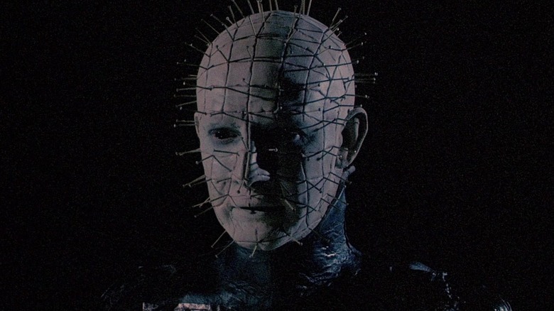 Pinhead looking at someone