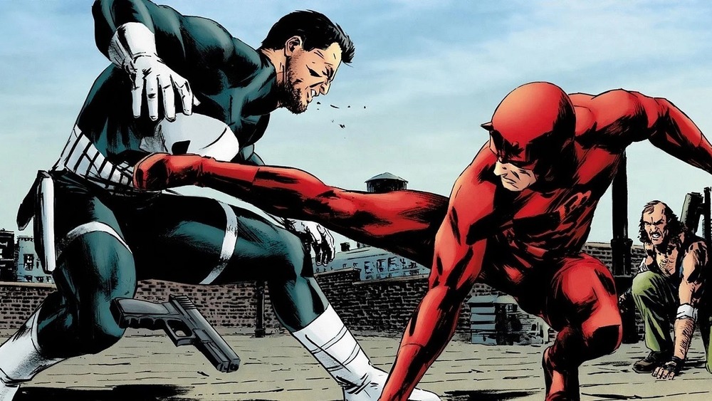 Punisher fights Daredevil