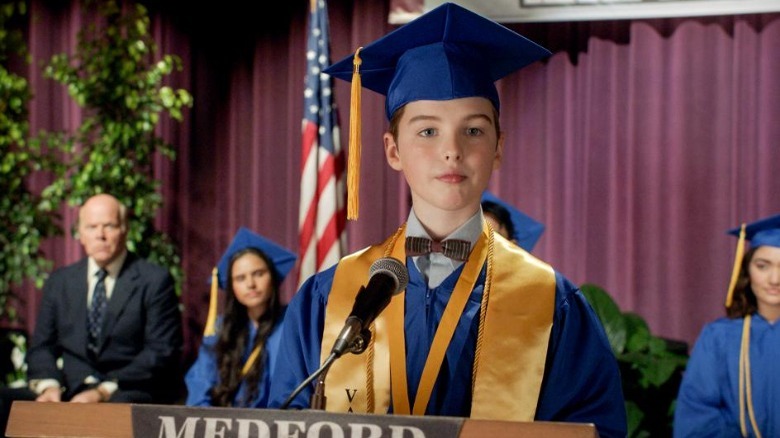 Sheldon's graduation speech