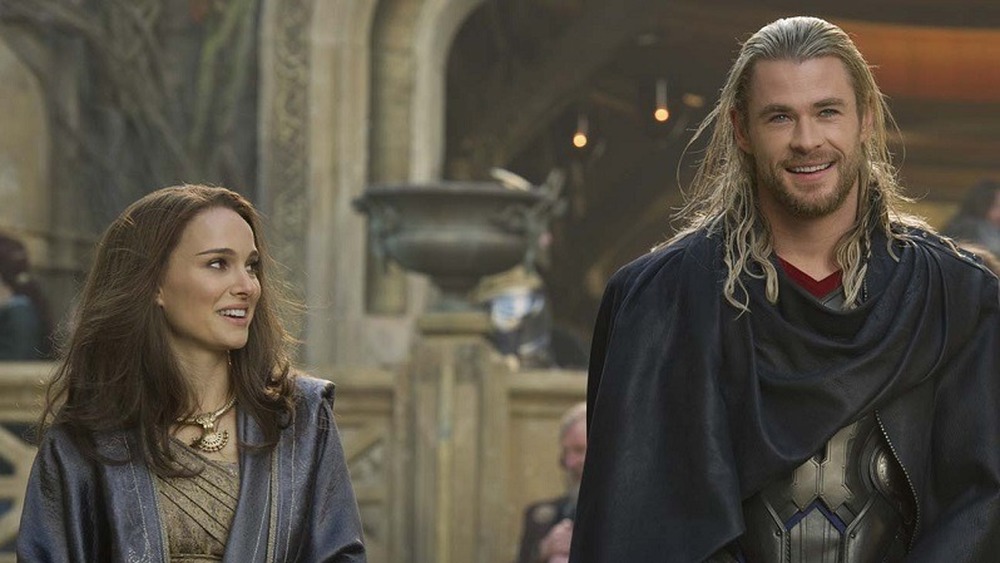 Thor and Jane Foster walk