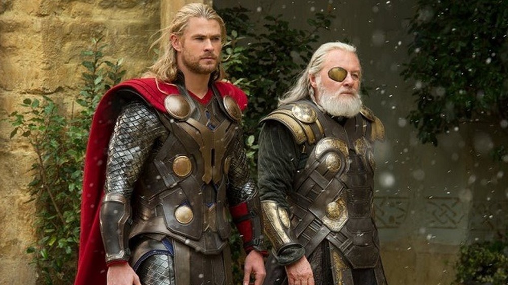 Thor and Odin walking