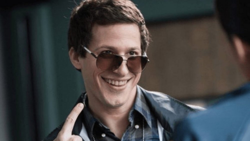 Andy Samberg as Jake Peralta on Brooklyn Nine-Nine