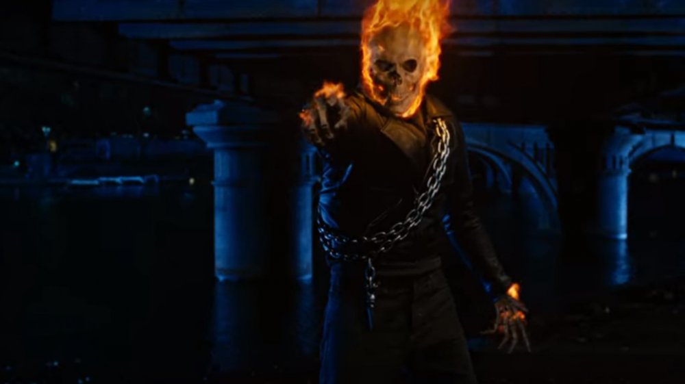 Ghost Rider in the 2007 movie