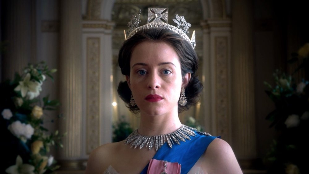 Claire Foy as Queen Elizabeth II in The Crown