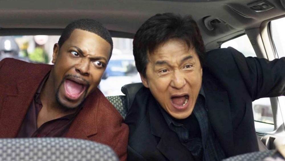 Inspector Lee and James Carter screaming