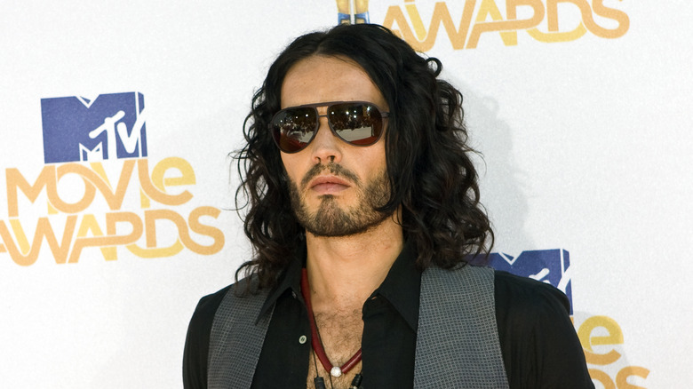 Russell Brand at the MTV movie awards