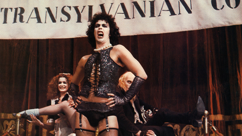 Tim Curry in drag