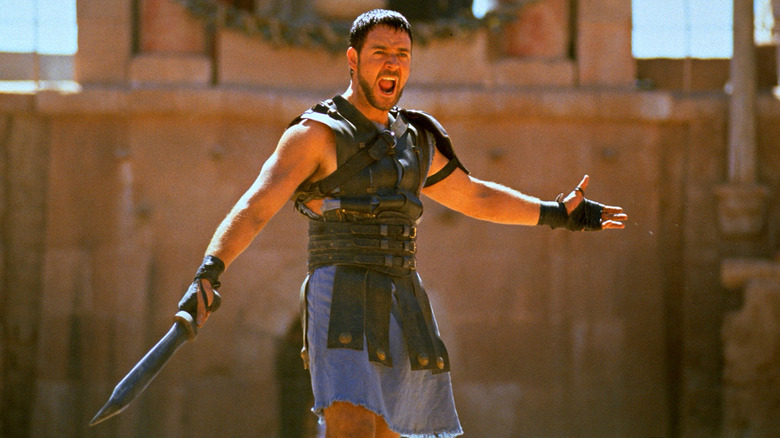 Russell Crowe in Gladiator 