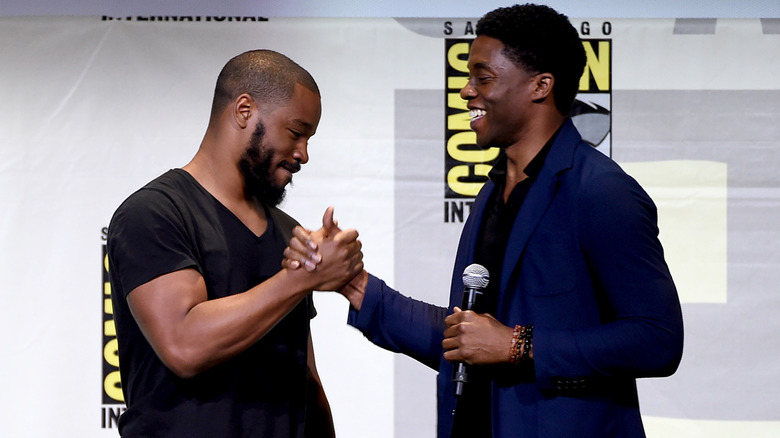 Coogler and Boseman attend event 