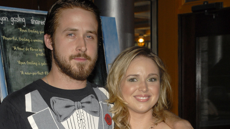 Ryan Gosling with sister Mandi