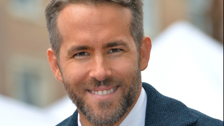 A smiling Ryan Reynolds