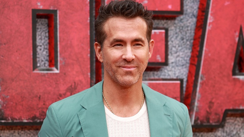 Ryan Reynolds smiling