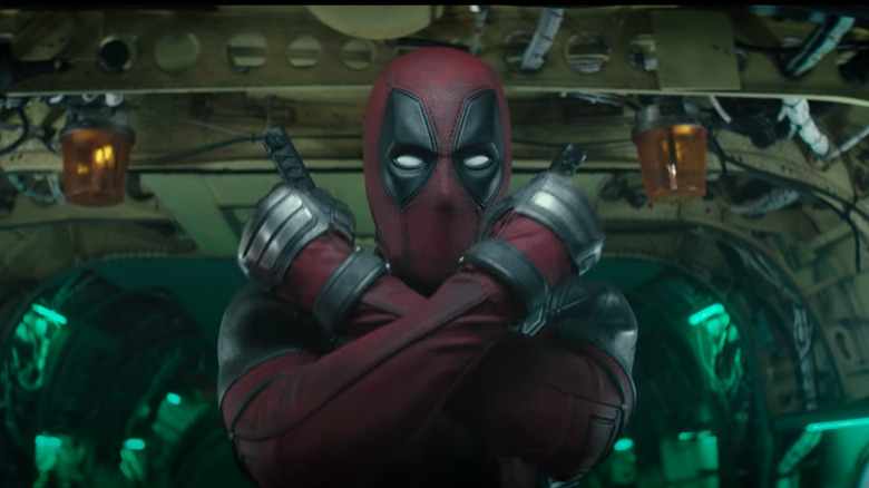 Deadpool embracing his inner-Swift