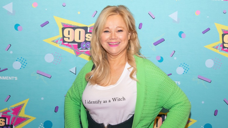 Caroline Rhea smiling