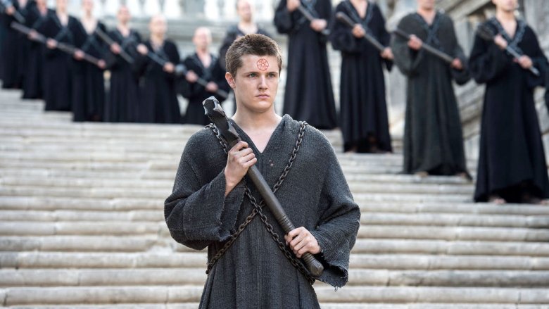 Lancel Lannister as a Sparrow.