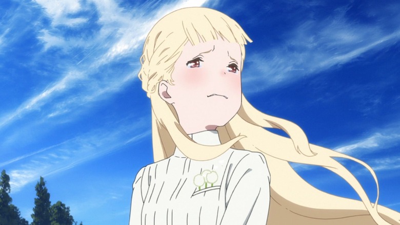 Maquia with tears in eyes