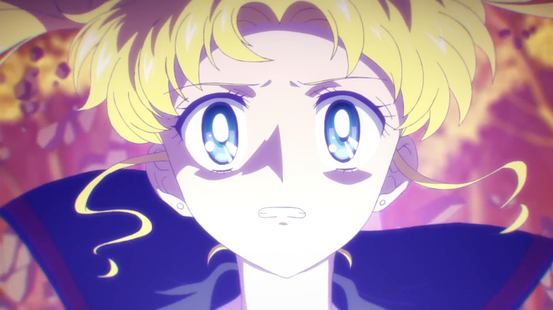 Sailor Moon frozen in fear