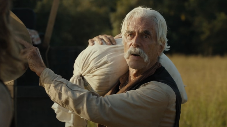 Sam Elliot in Yellowstone's 1883