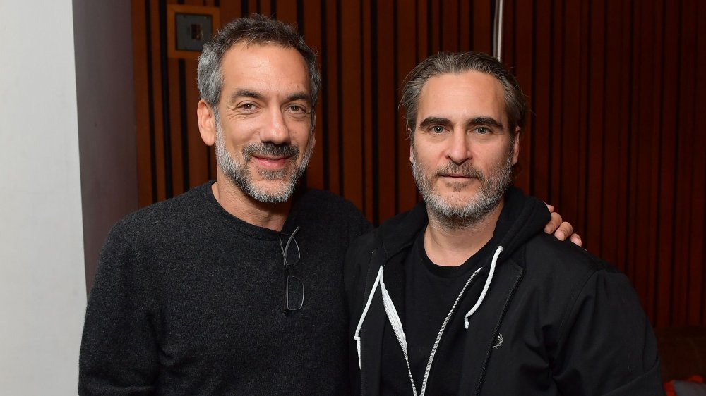 Todd Phillips and Joaquin Phoenix