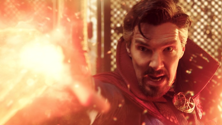 Benedict Cumberbatch playing Dr. Strange